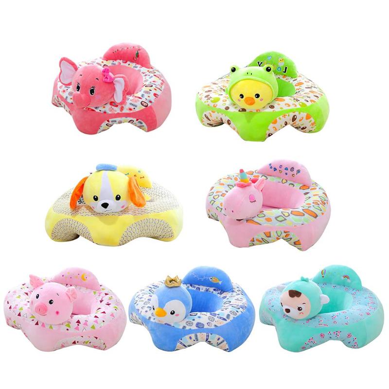 Baby Infant Sofa Seat Cover Baby Seat For Comfort Support Chair Delicate Feel No Hair For Sit Loss Color Learning Loss