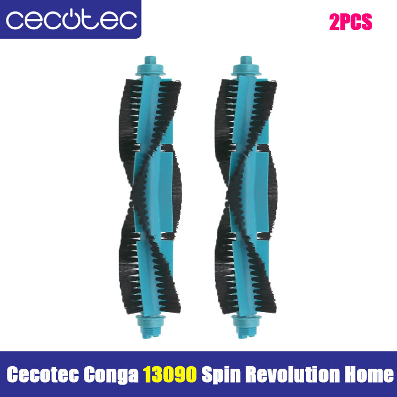 Compatible For Cecotec Conga 13090 Spin Revolution Home Spare Parts Main Side Brush HEPA Filter Mop Cloth Dust Bag Accessories: Yellow
