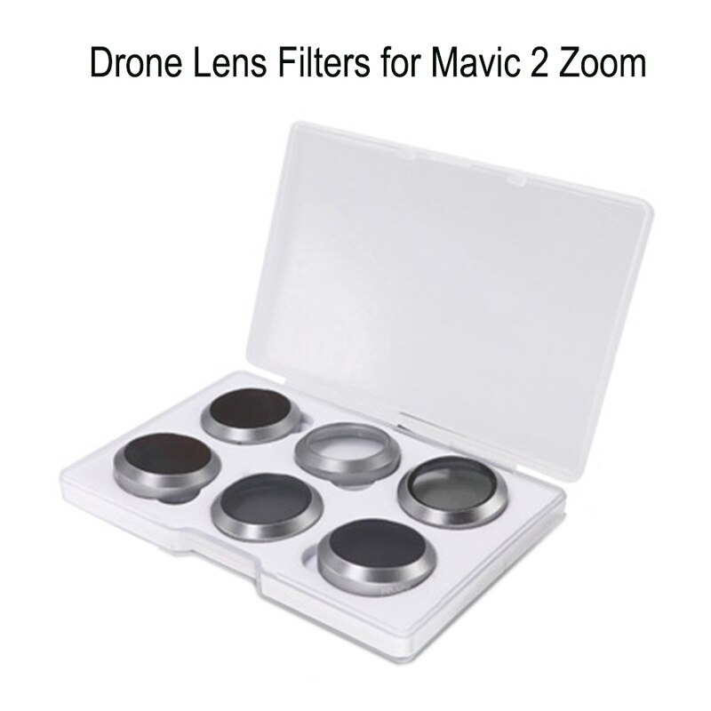 Drone Lens Filter Voor Dji Mavic 2 Zoom Gimbal Camera Uv Cpl ND4 ND8 ND16 ND32 Glas Neutrale Dichtheid Polarisatie licht Filter