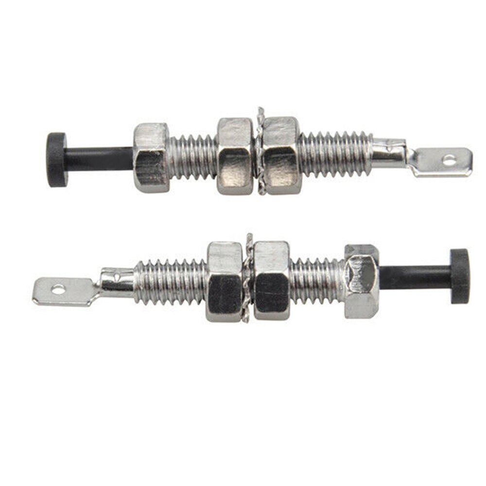 4pack Universal Hood Pin Trigger Screw Switch 70mm Length Car Engine Switch