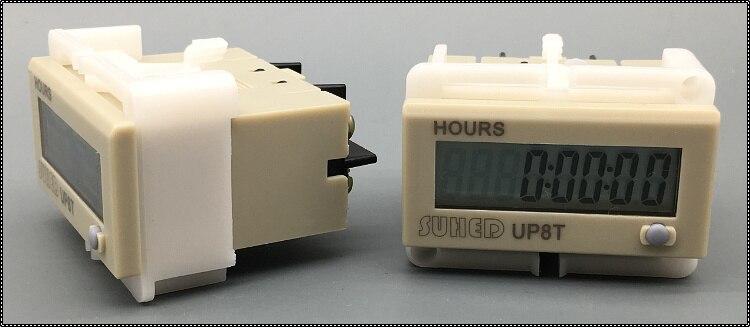 Equipment working electronic timer machine running record instrument industrial running time digital display cumulative chronogr