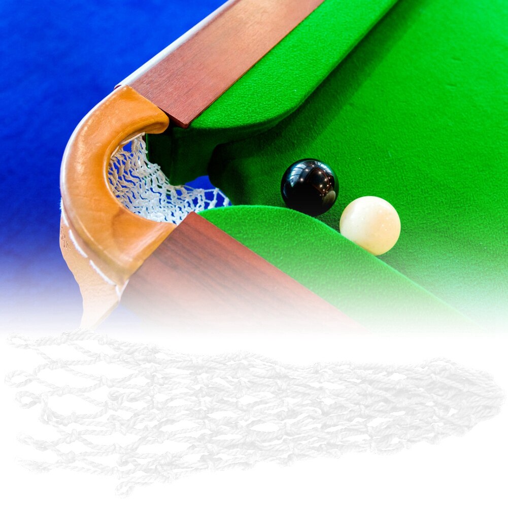 6 pièces/ensemble poche filet de billard longue durée de vie poche de billard pour accessoires de billard