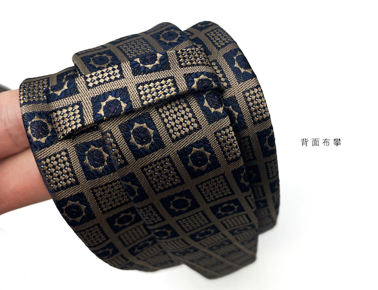 Corbata de lujo de 8CM para hombre, corbatas a cuadros de lunares para hombre, novio, padrino de boda, tejido Jacquard, Ascot, accesorios formales para de negocios