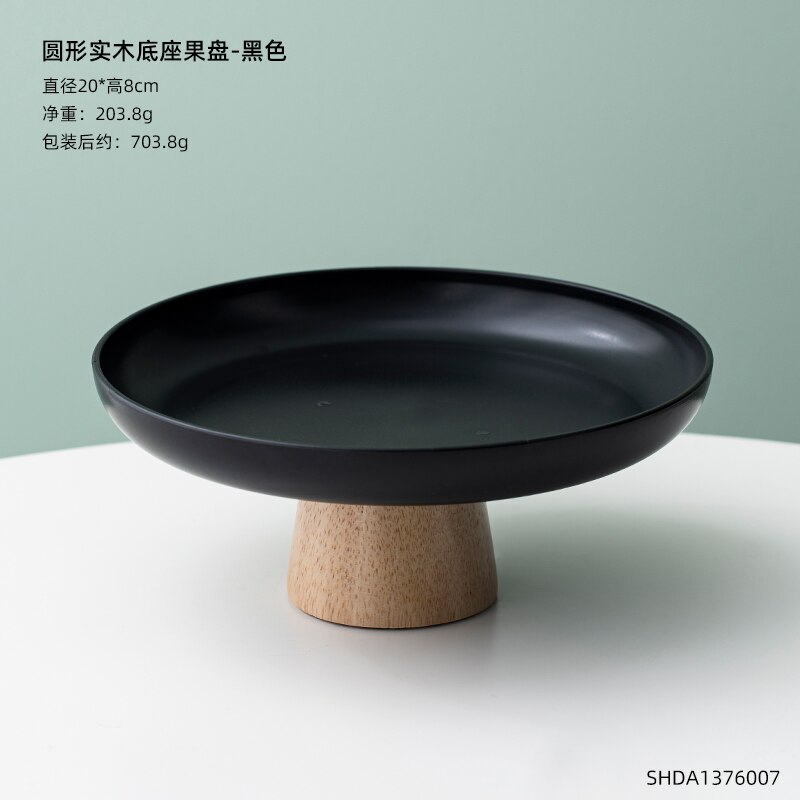 Luxury Ceramic Tall Fruit Snack Tray High-end White Vertical Pattern Candy Jewelry Cosmetics Storage Tray with Golden Base For: C