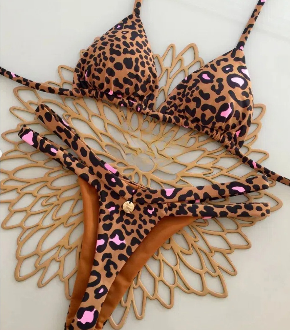 Maillot de bain brésilien sexy pour femmes, bikini de plage, ,: L / Champagne