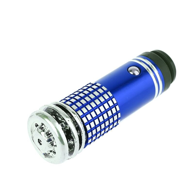 Ioniseur automatique d'ozonateur d'air d'ioniseur de barre d'oxygène d'épurateur d'air frais pour l'usage à la maison de voiture: Bleu