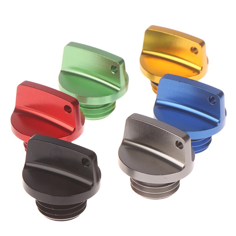 Universal Motorcycle Engine Oil Filler Cap For Honda For Kawasaki Ninja Crankcase Cap CNC Engine Oil Filler Screw Cover Plug