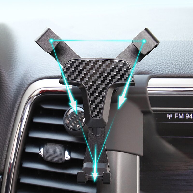 Auto Air Vent Halterung Telefon Halter Handy Cradle Smart Telefon Stehen Für Jeep Grand Cherokee