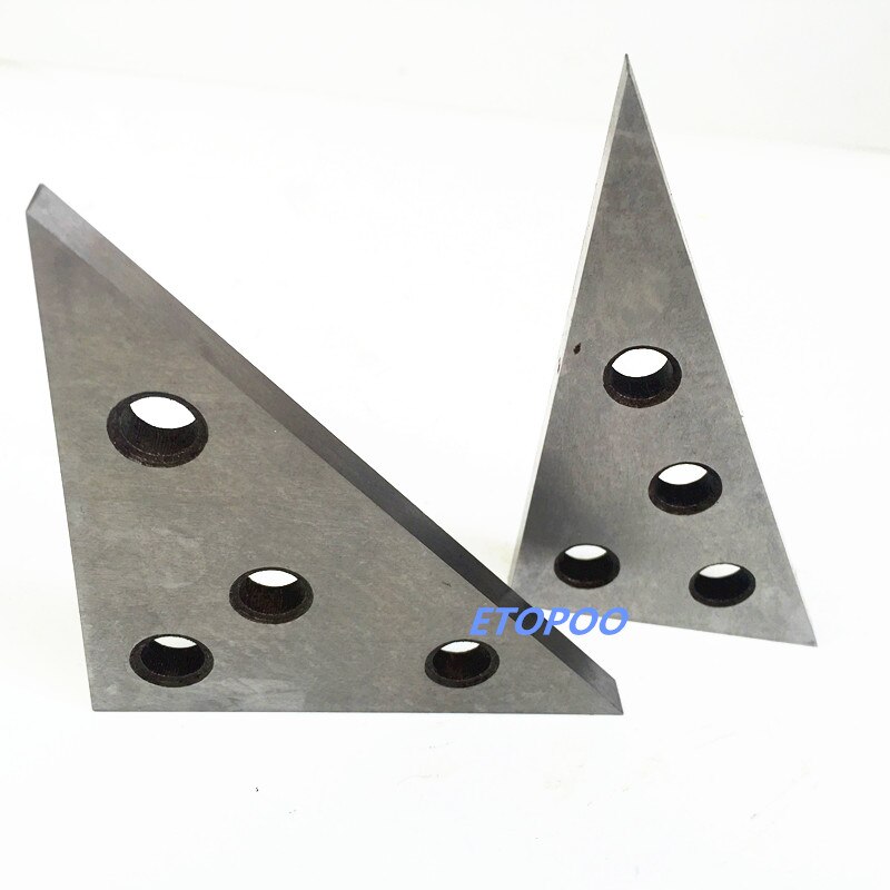 2 Pcs/Set Solid Angle Plates Angle Block Set 30-60-90 & 45-45-90 Precision +/- 20 Seconds, Machinist Tool