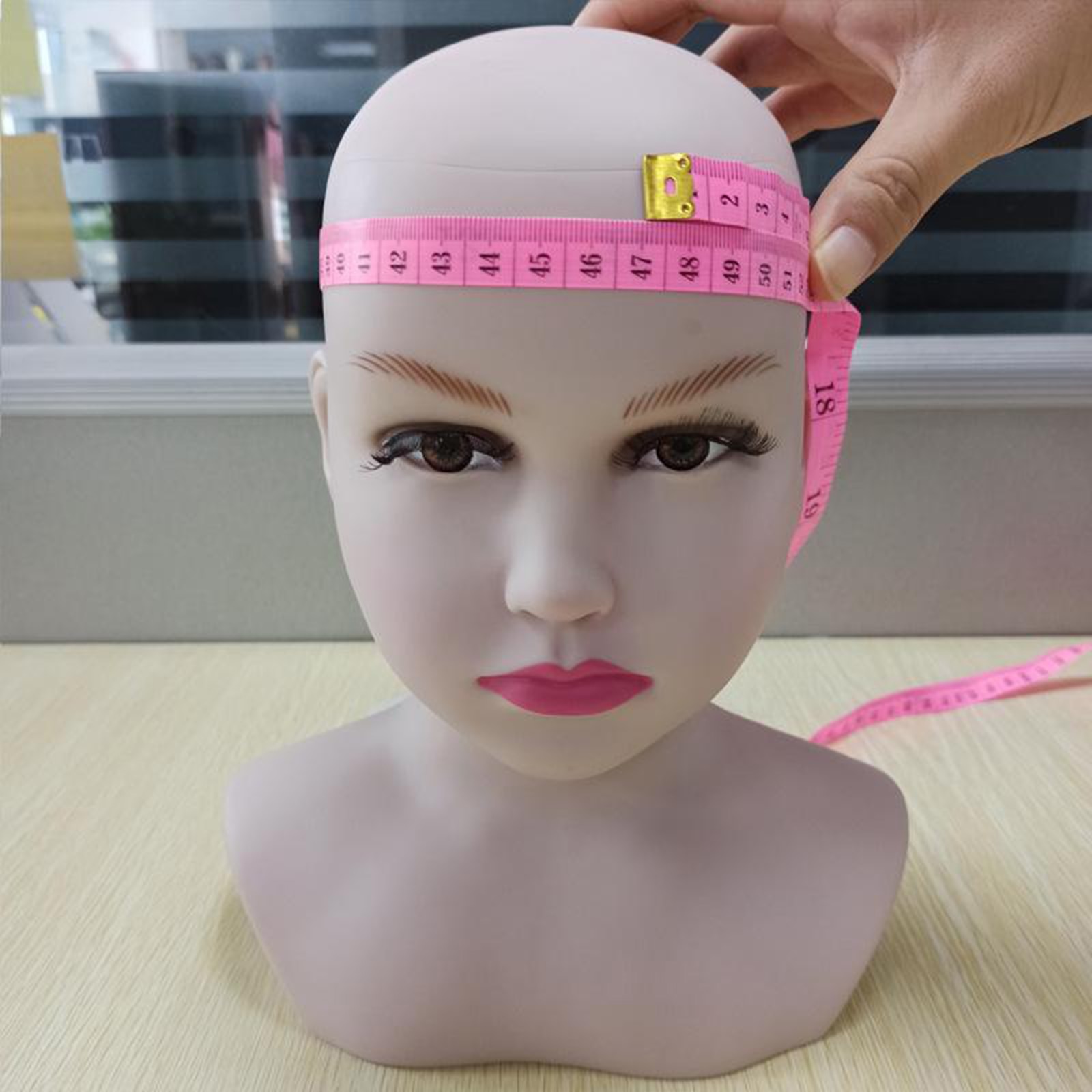 Lille barn mannequin hoveder mannequin dreng plastik børn dukke model til hat display