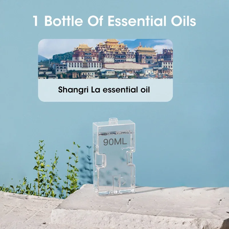 Machine d'aromathérapie sans fil, purificateur de désodorisant avec veilleuse, diffuseur de parfum d'huile essentielle, désodorisant de salon: Gris foncé