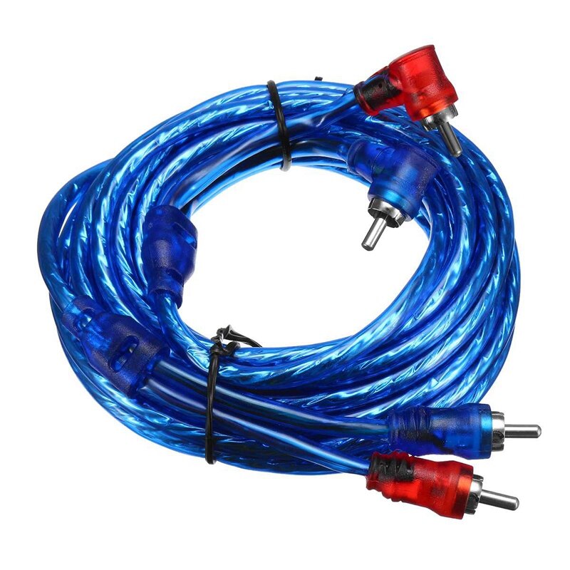 1500W coche o cableado de altavoces Cable amplificador Subwoofer altavoz instalación línea Kit 8Ga Cable de alimentación 60 Amp portafusibles