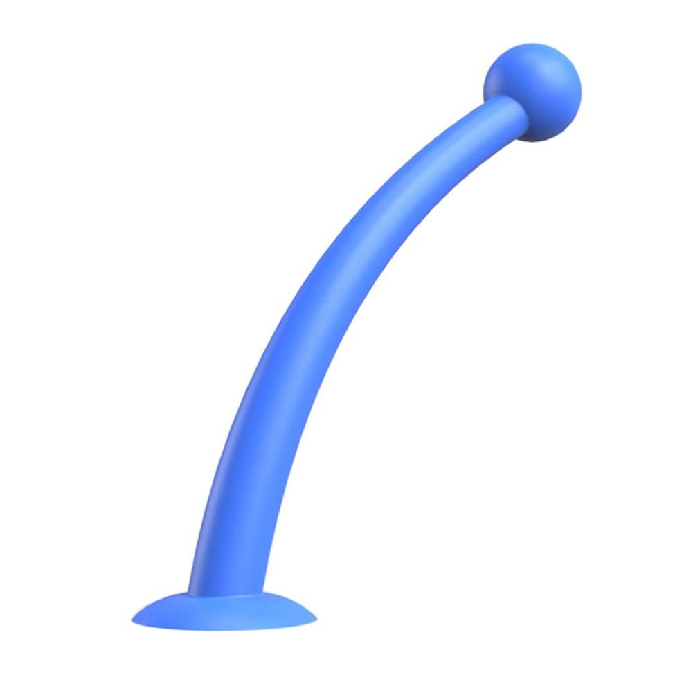 Antenne pour casque de moto, 1 pièce, ventouse pour bébé, abeille, escargot, tentacules, cornes, accessoires décoratifs, ventouse, décoration douce: blue