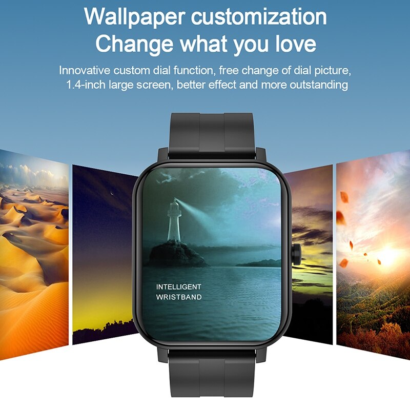 F22 Smart Watch Men Women Heart Rate Monitoring IP67 Waterproof Smartwatch Fitness Tracker for iPhone Xiaomi