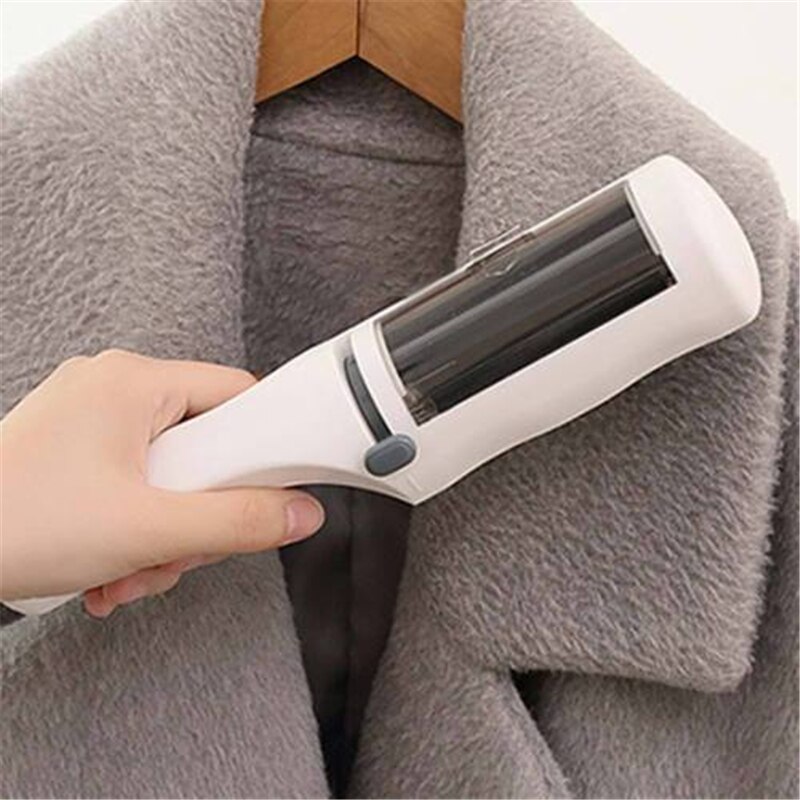 Fur Remover Sweeper Shaver With Clothes Brush Clothing Lint Dust Coat Sticky Remove Pets Hair Cleaner Rotated Brush