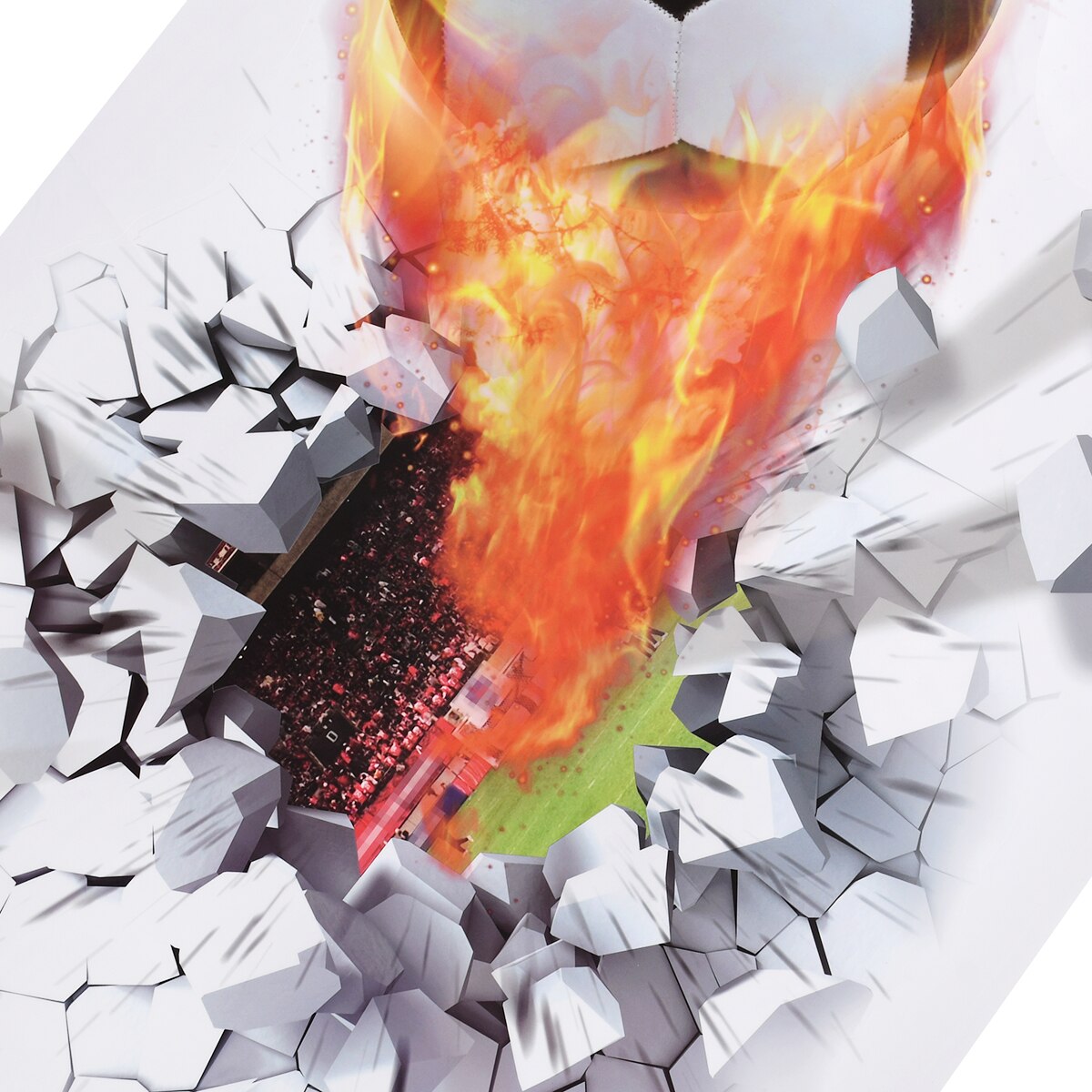 Naklejki ścienne strzelanie piłki nożnej poprzez naklejki ścienne robić dekoracji pokoju naklejki domu piłka nożna zabawy 3d sztuka na ścianę gra sportowa plakat pvc