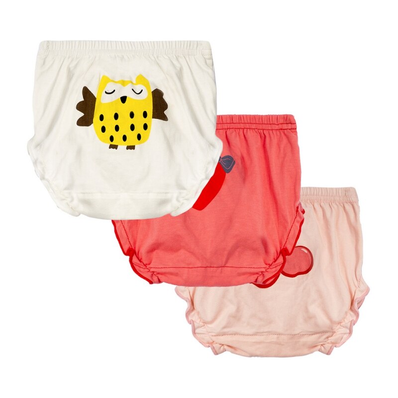 Neue 3 teile/paket Neugeborenen Kleinkind Männliche Unterwäsche Mädchen Baby Disper Hosen Baumwolle freundlicher Panty Baby Mädchen Höschen Pumphose Unterhose