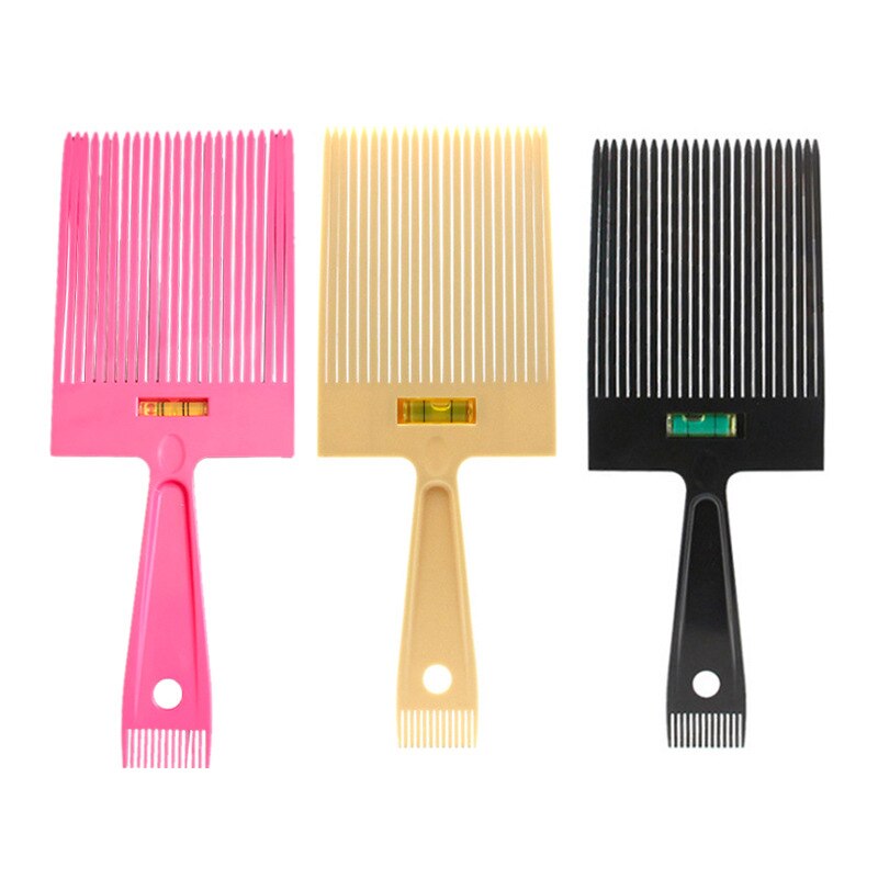 Men Flat Top Guide Comb Haircut Clipper Comb Barber Shop Hairstyle Tool Hair Cutting Tool Salon Hairdresser Supplies Accessory