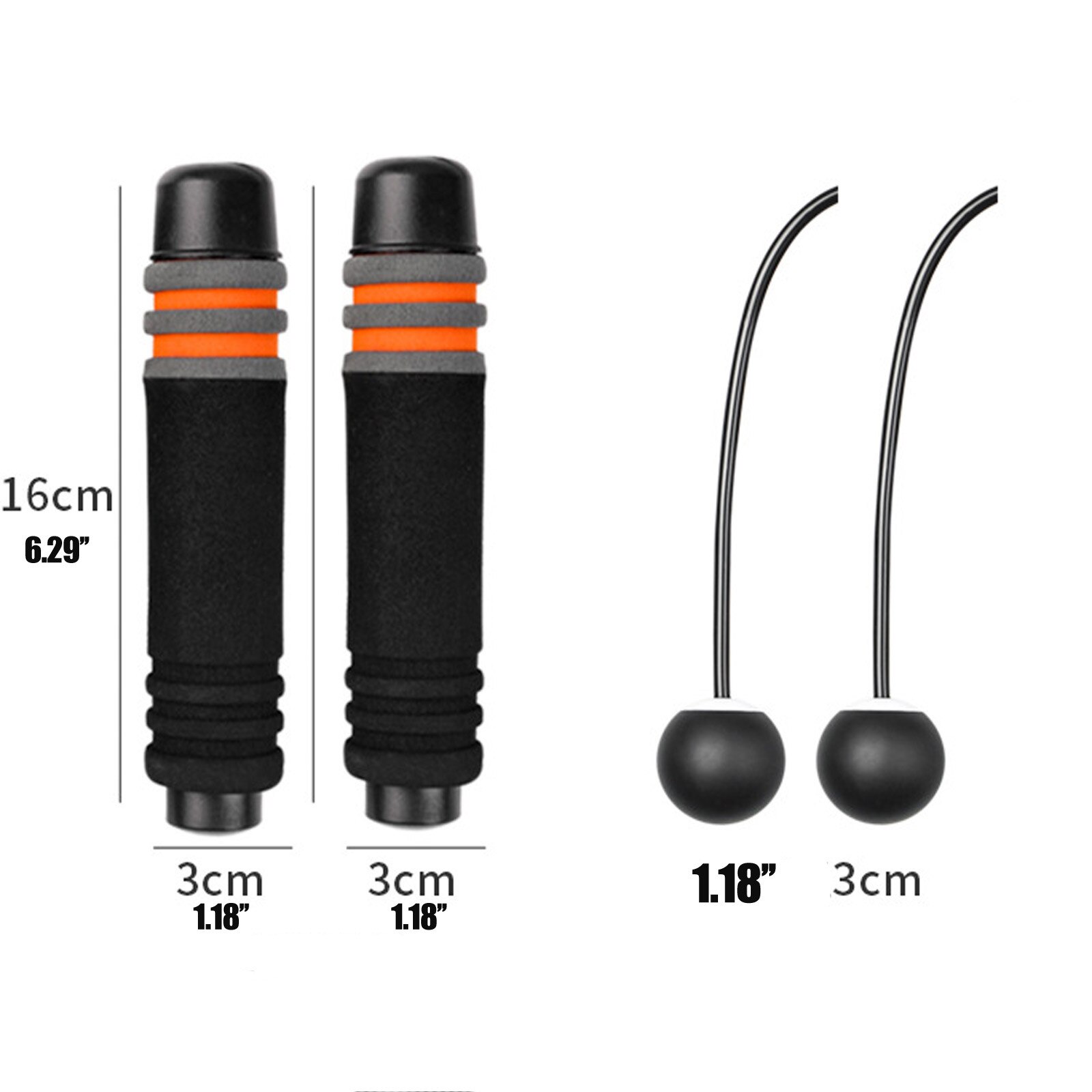 Cordless Electronic Skipping Rope Fitness Gym Cordless Skipping Smart Rope Jump Rope Digital Counting Speed Skipping Counter