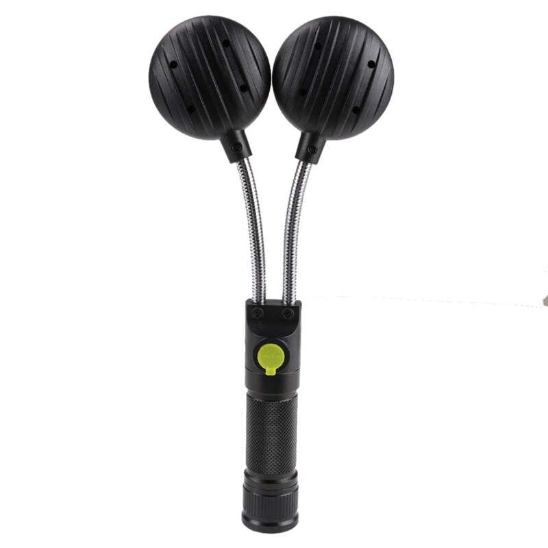 Work Light Flexible Bendable Double Head COB LED net Work Light USB Torch Lamp Rechargeable Light