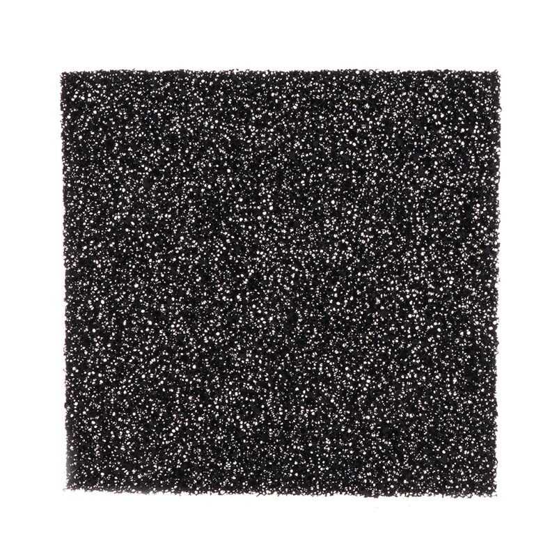 5Stck Aquarium Universal- Aktivkohle Schaum Schwamm Luftfilter Imprägniert Blatt Pad dauerhaft Aquario Luft Kasten anwendungen