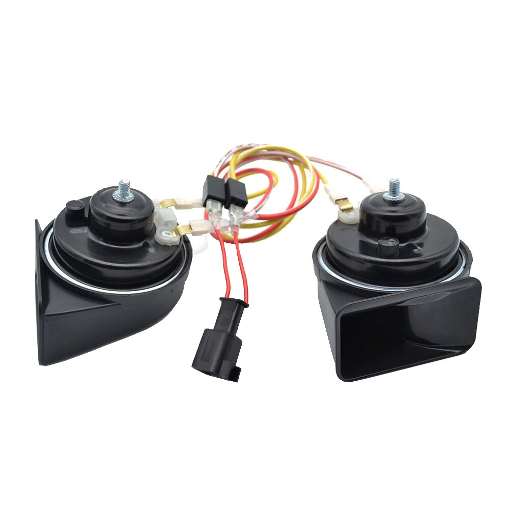 For Ford F-150 MK13 12V 110-125db 410/510Hz Snail Horn Loud Dual Pitch Waterproof Auto Horns
