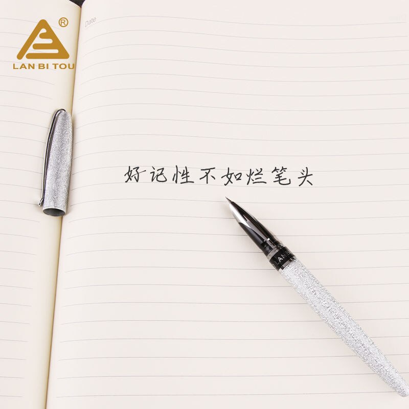 Fountain Pen Metal Ink Pen EF Hooded Nib Converter Filler Business Stationery Office School Supplies Writing Pens