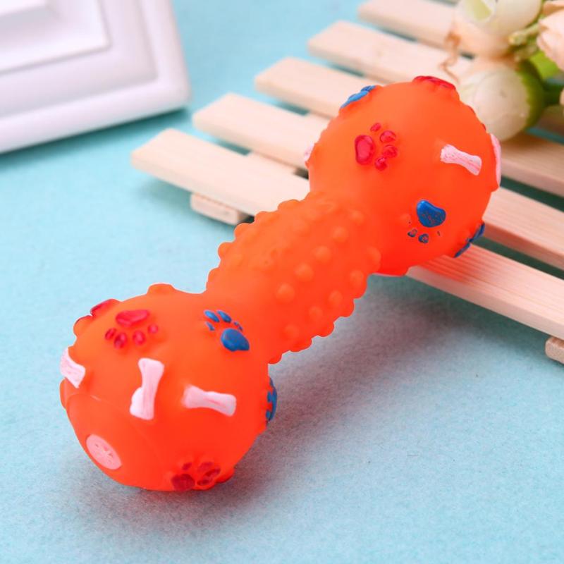 1PC Pet Dog Toy Squeakers Sound Toys Bone Shape Playing Balls for Dog Puppies Pet Chewing Toy Dog Outdoor interaction Products