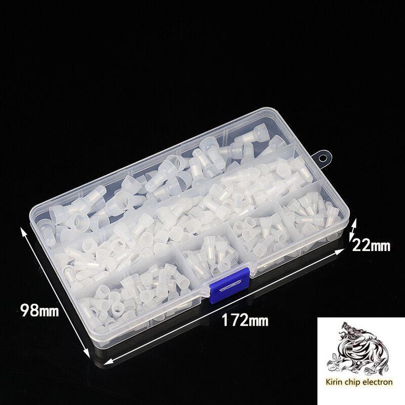 230PCS/LOT CE-1x 2x 5x press cap closed terminal nipple connection cap set wire feed clamp fast terminal
