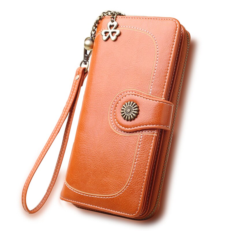 Large Capacity Women Wallets Pu Leather Female Purses Long Clutch Multifunctional Zipper Hasp Purse Phone Wallet Card Holder