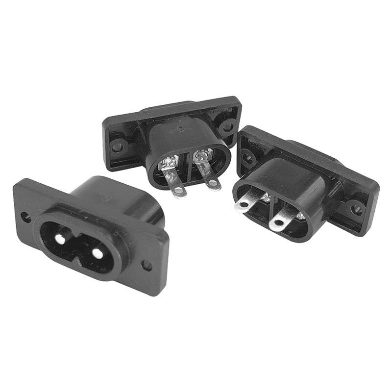 5Pcs 2.5A 250V Terminal Power Plug Socket Connector Electrical Equipments Supplies^^