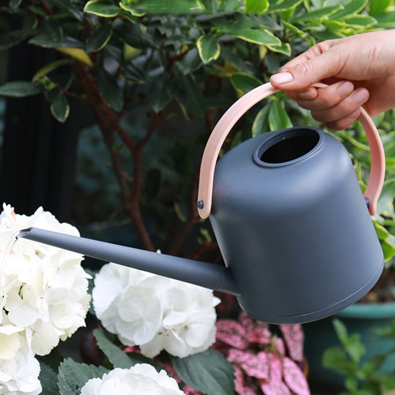 1.7L Watering Can Garden Plastic Small Water Bottle Pot Jug Easy to Use Handle Perfect for Irrigation Watering Plants Flower