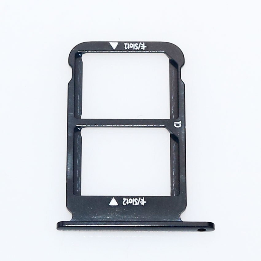 ChengHaoRan Voor Huawei Honor 10 Honor10 Micro Sim-kaart Houder Slot Lade Adapter met Eject Vervanging Zwart, Blauw, grijs, Groen