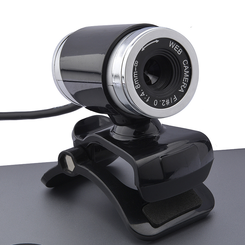 SeenDa USB Webcamera 360 Degrees Digital Video Webcam with Microphone for Laptop Desktop Computer Accessory: Default Title