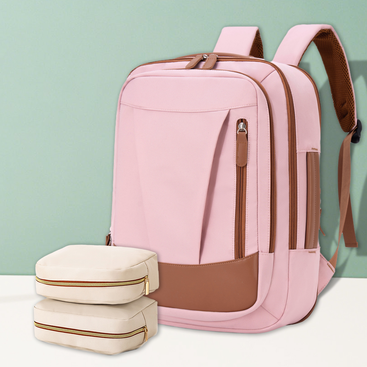 Backpack for Women Simple Business Computer Backpack Outdoor Large Capacity Travel Bag Student School Bag for Boys: Clear