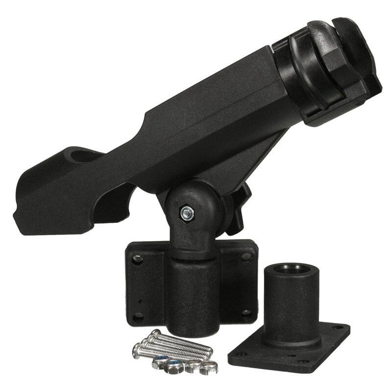 1PCS Adjustable Inflatable Boat Accessory Dinghy Raft Fishing Tool Rod Holder Pole Board Kayak Fixer Fix Pole Mount Tool