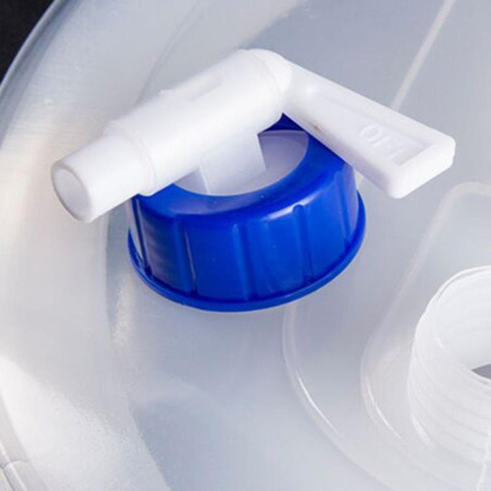 15L draussen Faltbare Faltbare Wasser Taschen Container Camping Wandern Tragbare Überleben Wasser Lagerung Träger Tasche