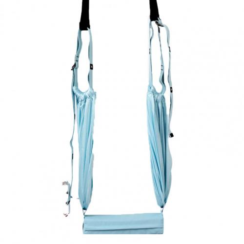 Yoga seil elastische abnehmbare flexibilität üSpund zurück biegen Trainer invertiert luft Yoga seil dehnen gürtel tanzen gürtel: Blau