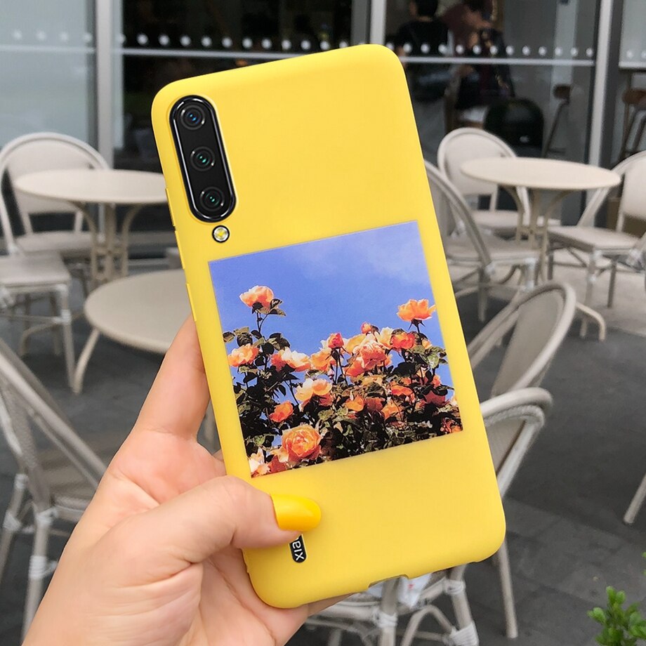 For Xiaomi mi A3 case silicone tpu soft black phone case Back cover for Xiomi Xiaomi MI A3 A 3 Cases mia3 bumper funda capa: Multi