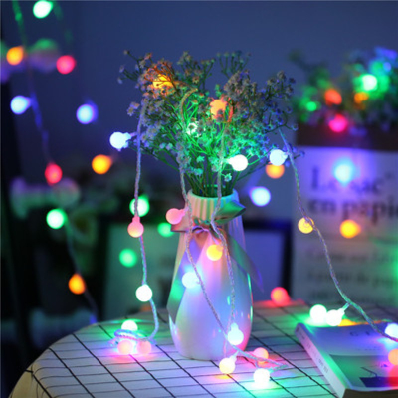 12m USB/Batterie Power Lichterketten Globus Lichterketten wasserdichte Außen lampe Hochzeit Garten Ball Lichterketten Weihnachts dekor