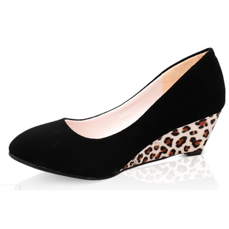 VTOTA Pumps Shoes Women High Heels Women Pumps Pointed Toe Shallow Mouth Wedges Platform Shose Increased Slip On Shoes Woman LS