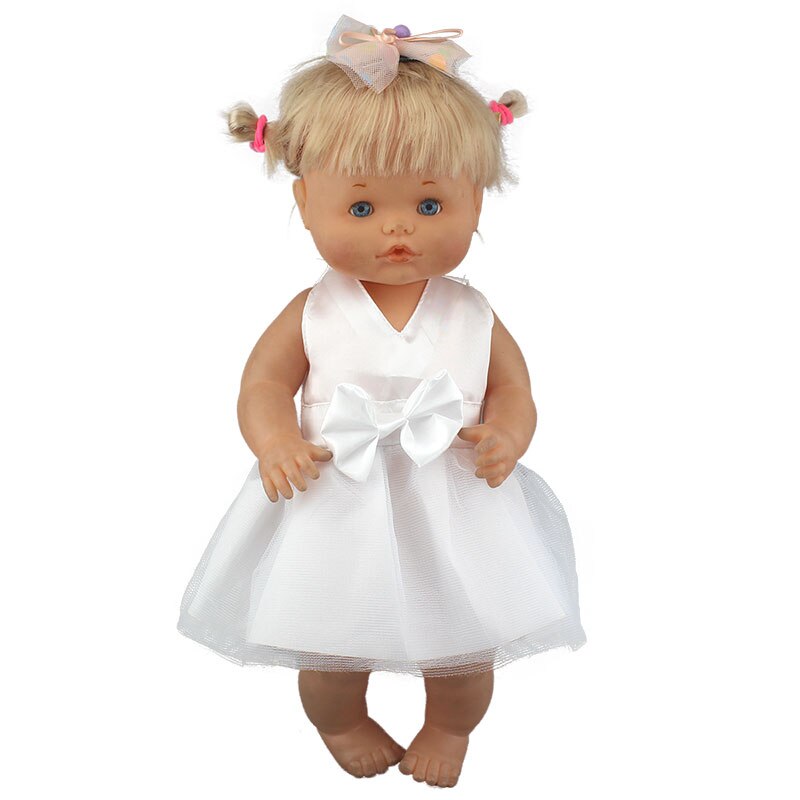 Vestido bonito de para Nenuco, Ropa para Nenuco, manga larga púrpura, 40cm, 41 cm, novedad de 2022: 17