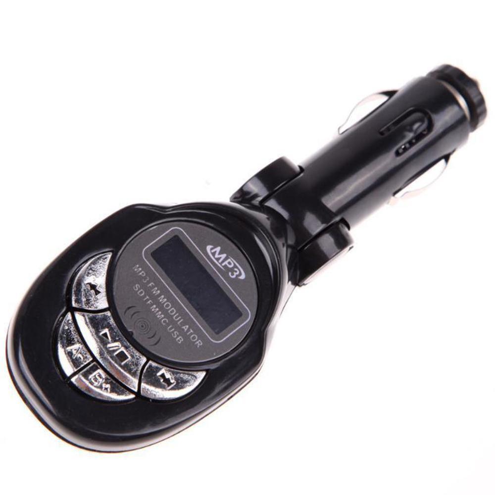 4 in1 Car MP3 Player Wireless FM Transmitter Modulator Playerer SD Transmitt Remote CD USB Car Stereo Built-in MP3 Wire D5F5