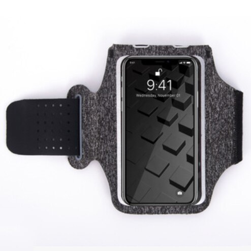 Confortável respirável correndo telefone titular caso esporte braçadeira do telefone móvel smartphone braço banda para homens feminino crianças: Default Title