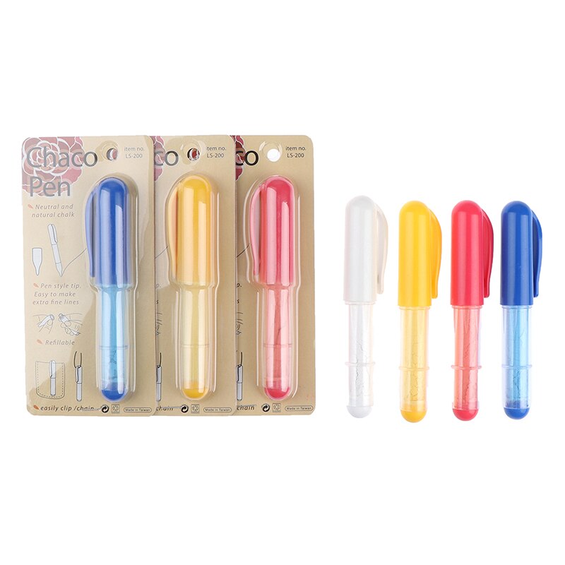 1PCS Chalk Wheel Fabric Marker Pen Sewing Tailor's Chalk Pencils Garment Pencil Sewing Chalk For Tailor Sewing