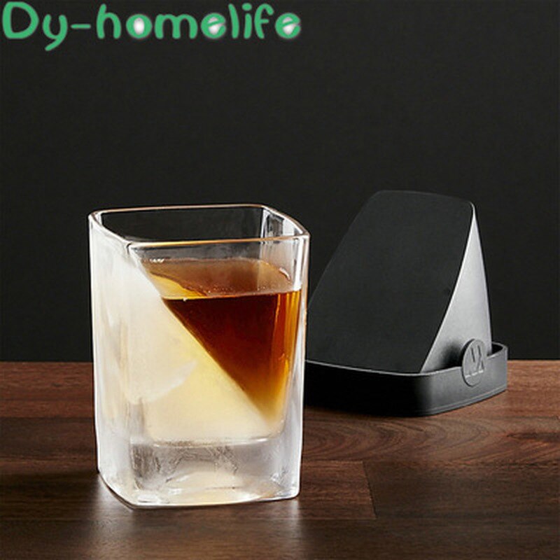 Nordic silicone ice film glass wine glass restaurant home cold wine whiskey vodka beer glass cola wine glass cup