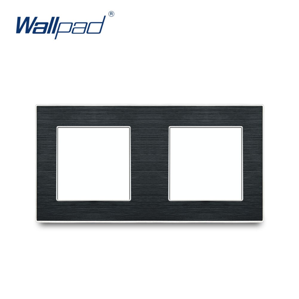Veggpute luksus aluminiumsramme panelramme svart hotellpanel vertikalt og horisontramme 1 2 3 4 5 ramme panel: 2