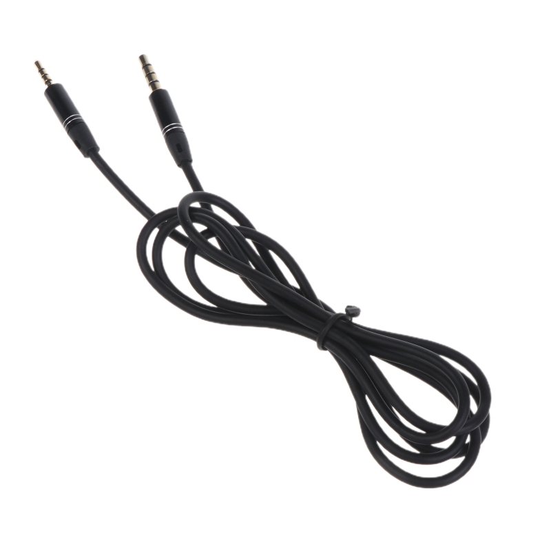 3.5mm to 2.5mm lydkabler 3.5mm trrs-jack hann  to 2.5mm trrs-jack hann stereolyd mikrofon aux-kabel ekstra lydkabel