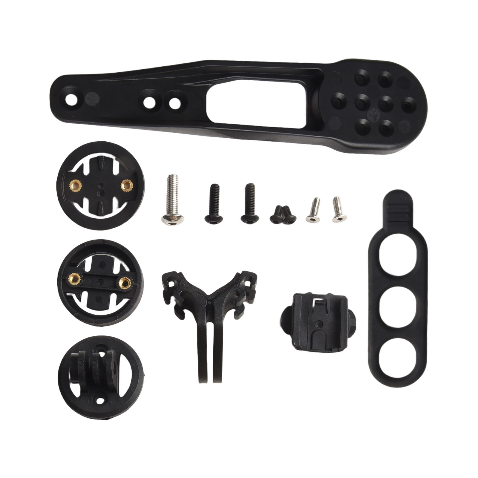 Soporte de ordenador para manillar de bicicleta de carretera, para Canyon H31 CP10 CP20 para Garmin /Bryton/con 4 X Bases/1 X soporte de luz