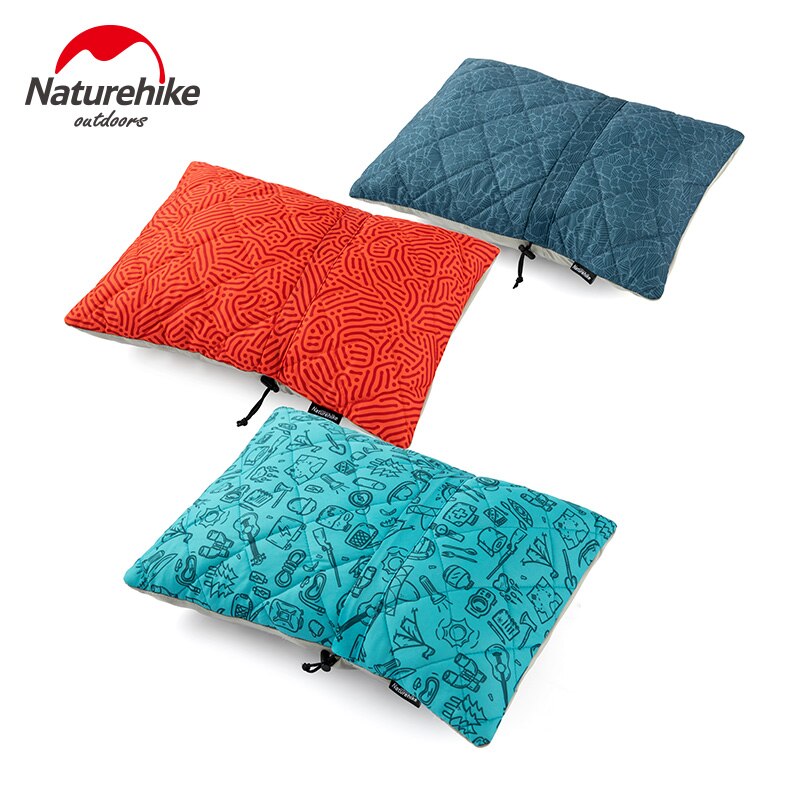 NatureHike almohada de esponja plegable multipropósito romper almohada de cuello almohada de viaje almohada de Camping
